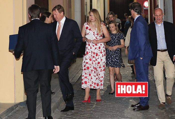 Amalia de Países Bajos en Sevilla