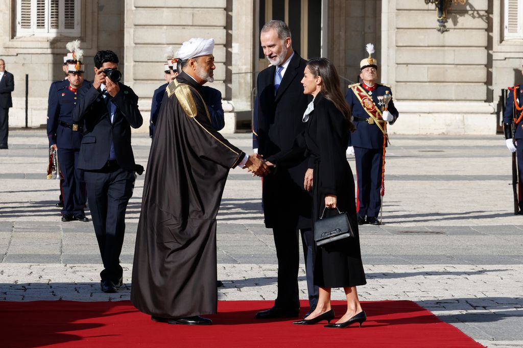 Felipe VI y la reina Letizia han recibido al sultán en su viaje de dos días