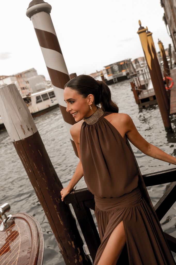 Rocío Osorno en el festival de Venecia