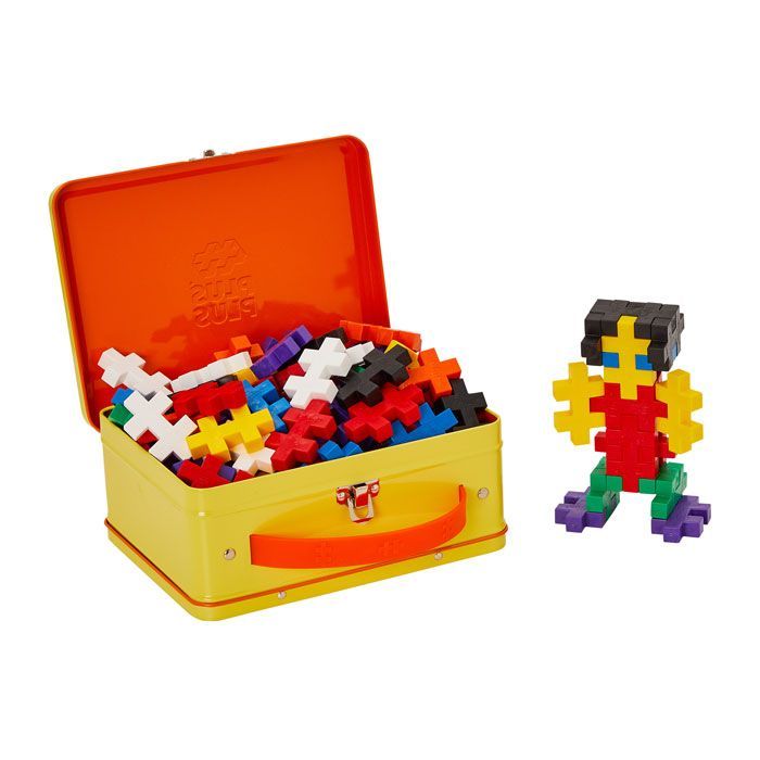 Maletín Metálico BIG Básico – 100 piezas (Plus plus)