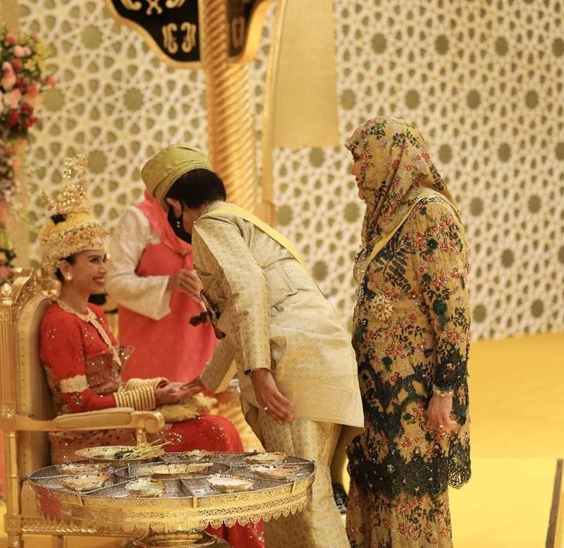 Boda hija sultán de Brunéi