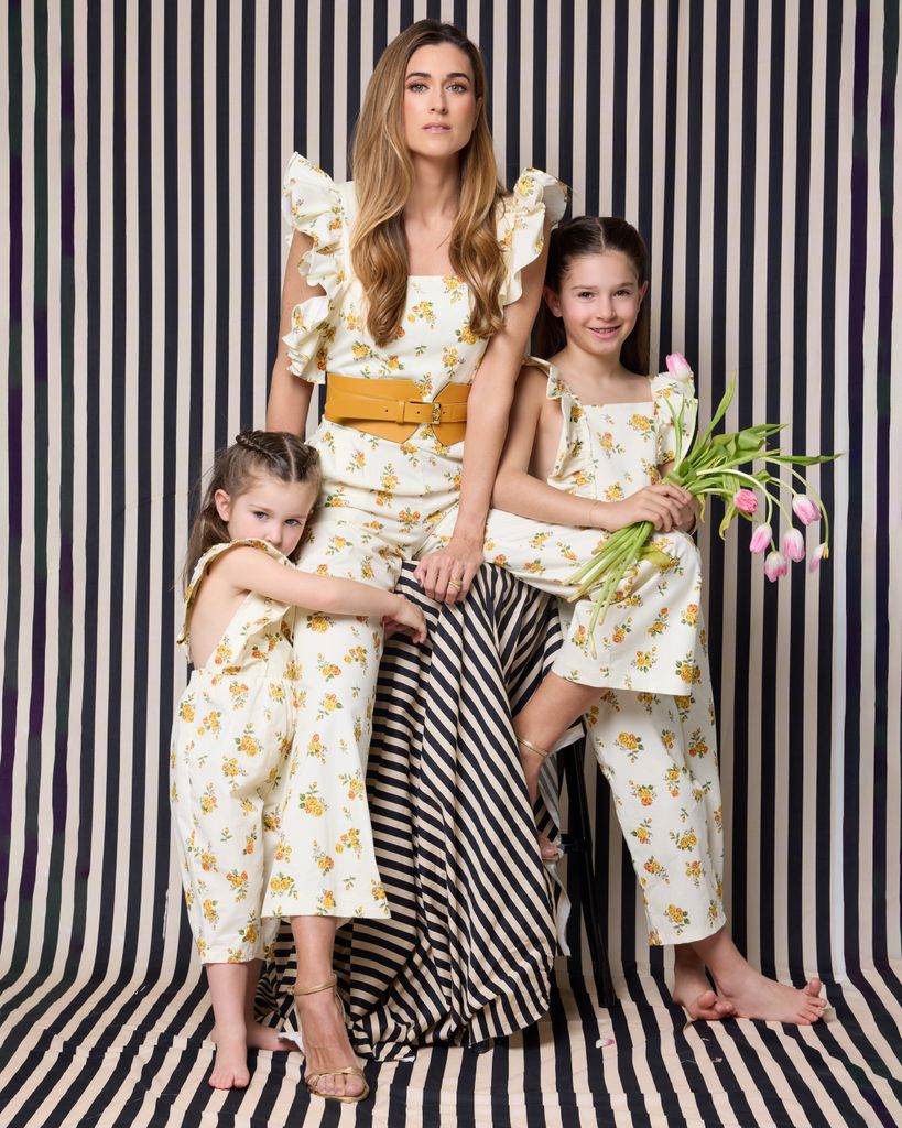 Patricia Alexandre y sus hijas