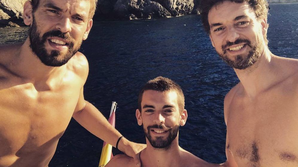 Los tres hermanos Gasol