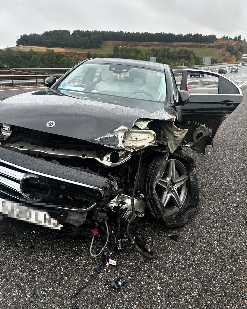 Miki Nadal sufre un accidente de tráfico