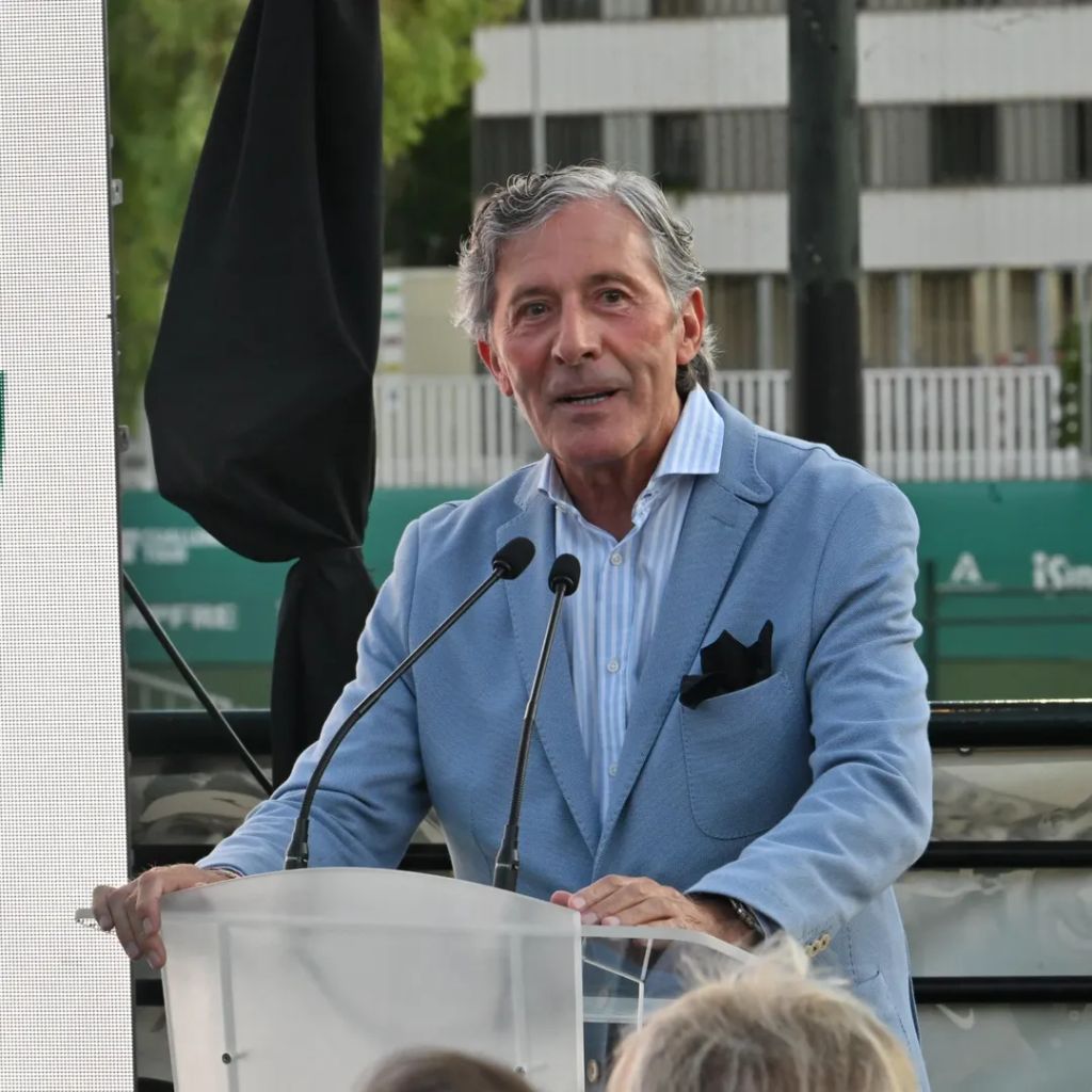 Jesús Álvarez durante una conferencia