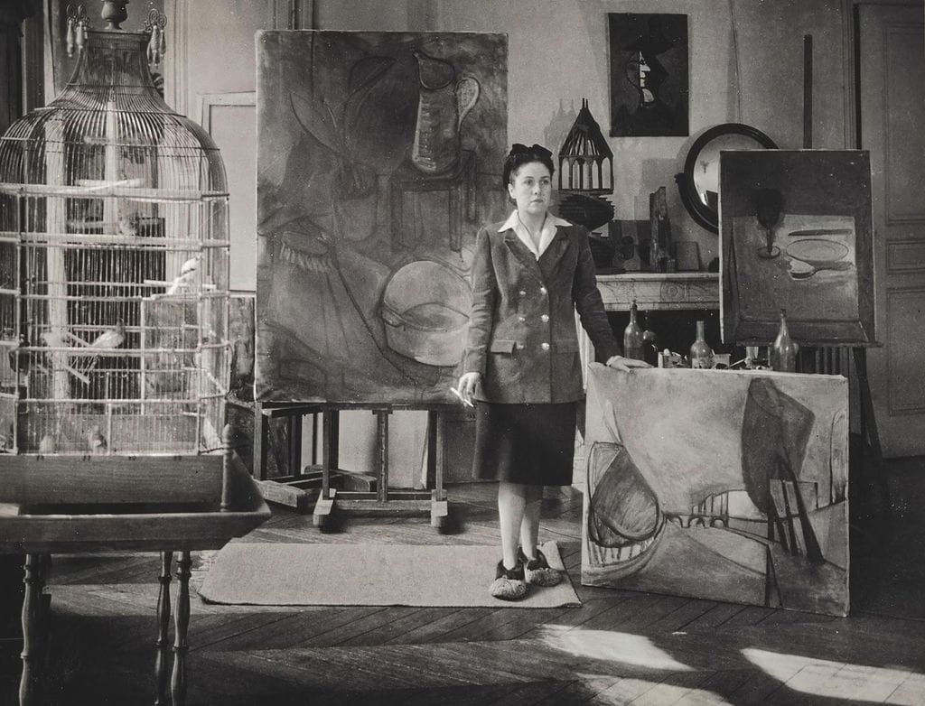 Dora Maar en su estudio, Rue de Savoie
