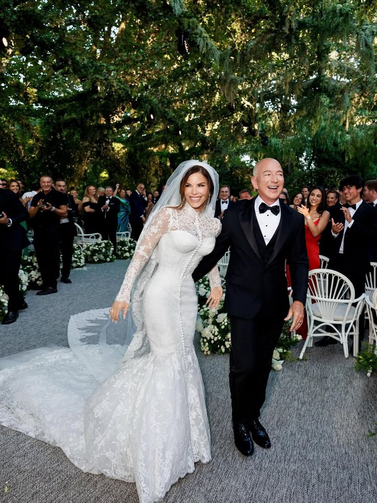 Lauren Sánchez y Jeff Bezos se han dado el sí en Venecia frente a 200 invitados. 