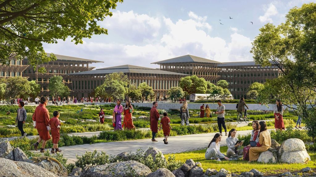 Gelephu Mindfulness City (GMC) (Ciudad de la Conciencia Plena de Gelephu) es un megaproyecto urbano y una Región Administrativa Especial (SAR) en el sur de Bután, la visión global del rey Jigme Khesar Namgyel Wangchuck para afrontar la incertidumbre mundial y los desafíos de su país
