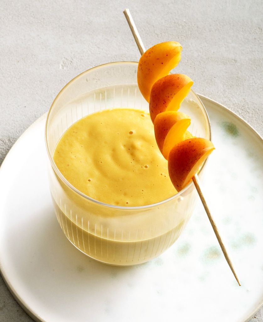 Smoothie de albaricoque.