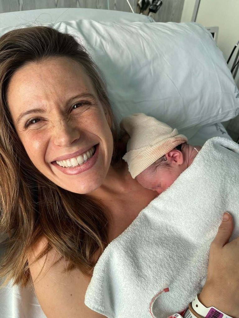 Victoria Arnau es madre por primera vez de Olivia