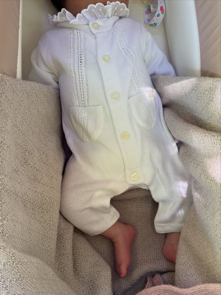 La imagen más reciente que ha compartido Ana Boyer de su hija, Mía