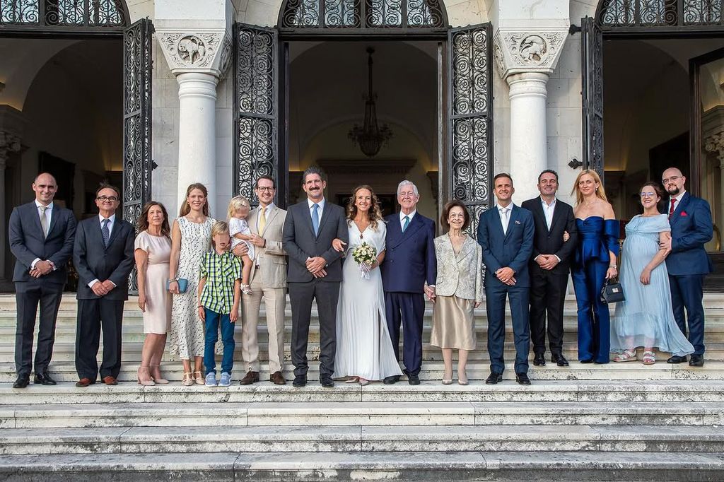 Boda de los príncipes Alejandro y Vesna de Serbia, en Sevilla