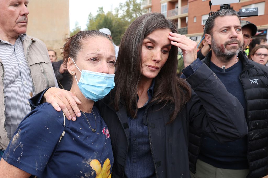 La reina Letizia en Paiporta