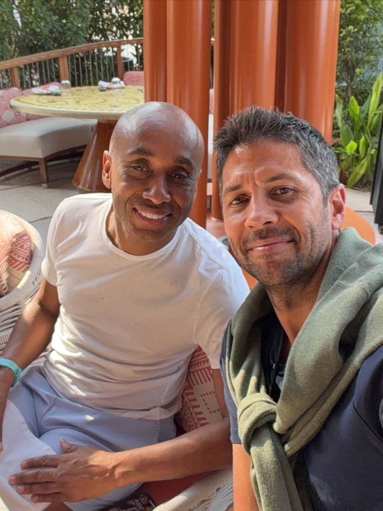 Fernando y Ana Boyer tienen su propia 'familia' en Doha, donde viven desde hace 10 años