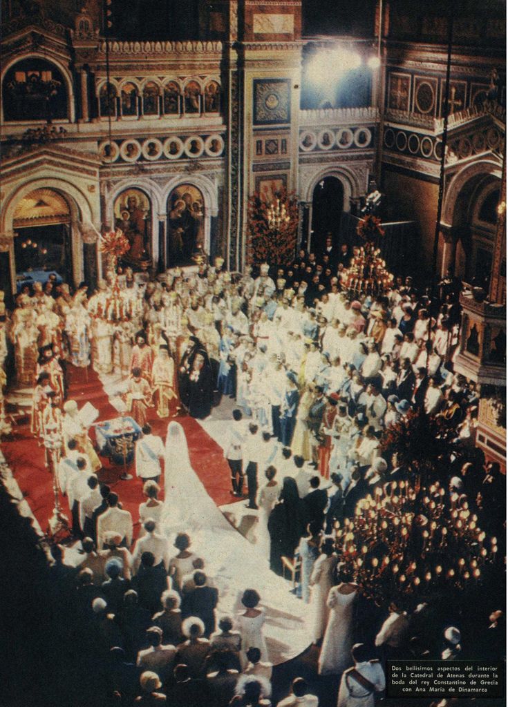 Boda Constantino de Grecia HOLA 1964