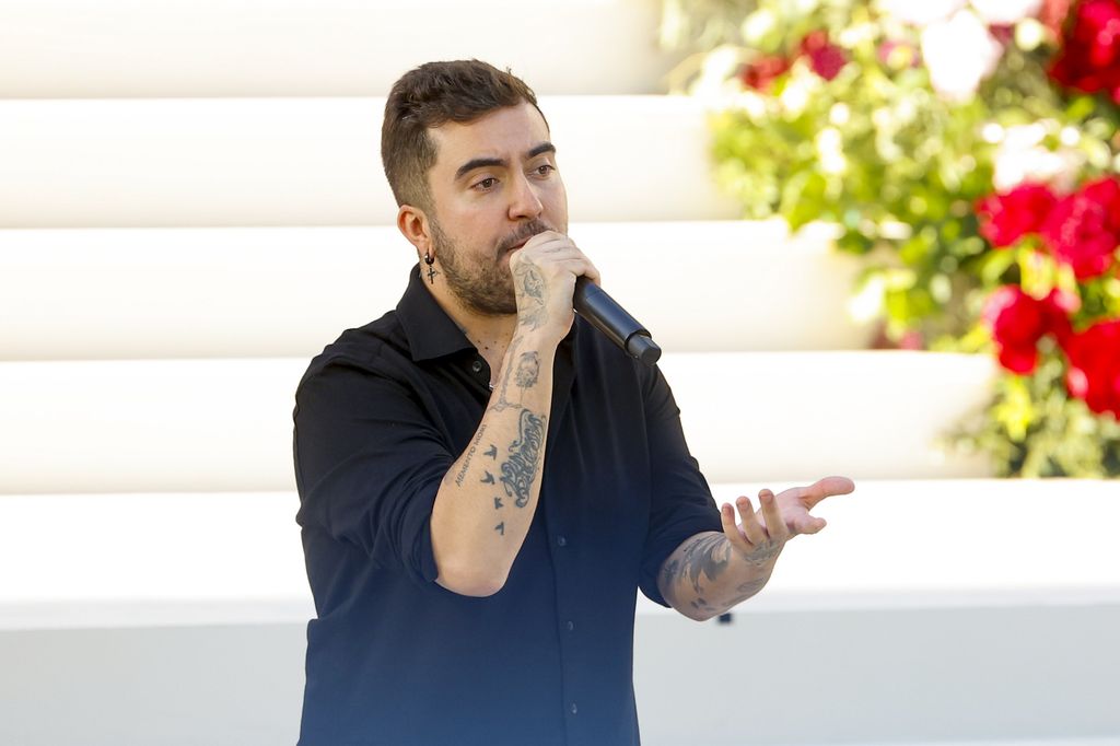 Beret ha cantado en Madrid y en Barcelona en los actos organizados por la visita del papa León XIV