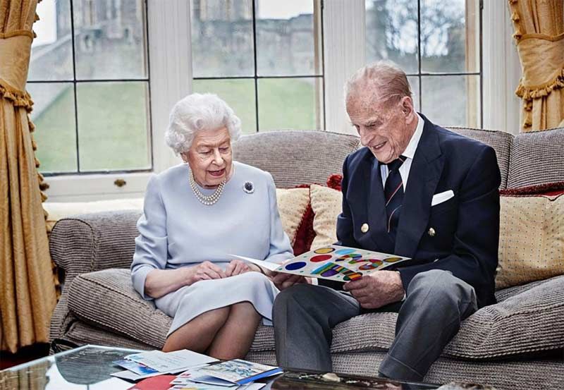 Reina Isabel II y Felipe de Edimburgo