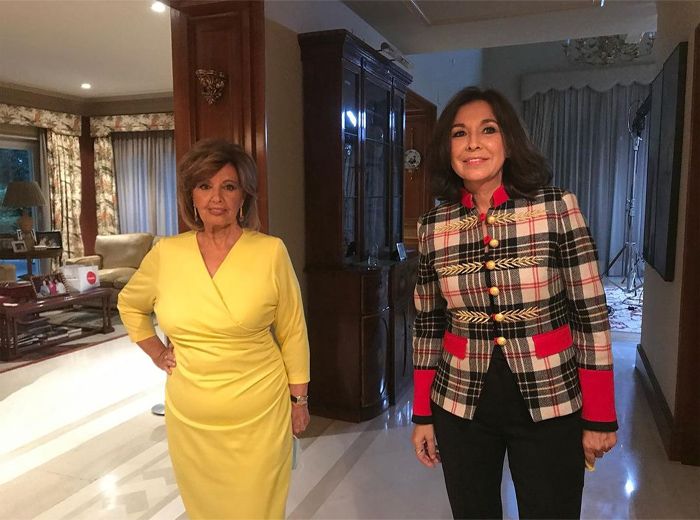 Isabel Gemio y María Teresa Campos