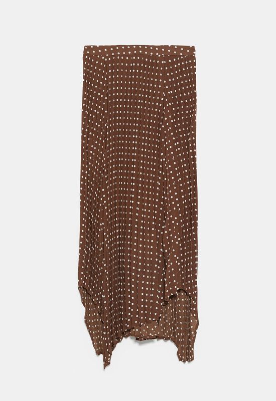 vestidos falda zara