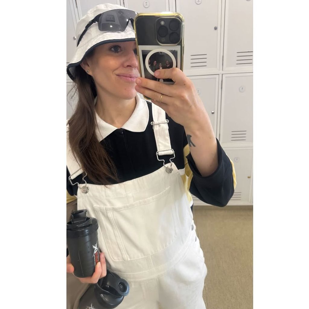 Carmen Ballesteros, la hija de Severiano Ballesteros, luce el embarazo de su primer hijo