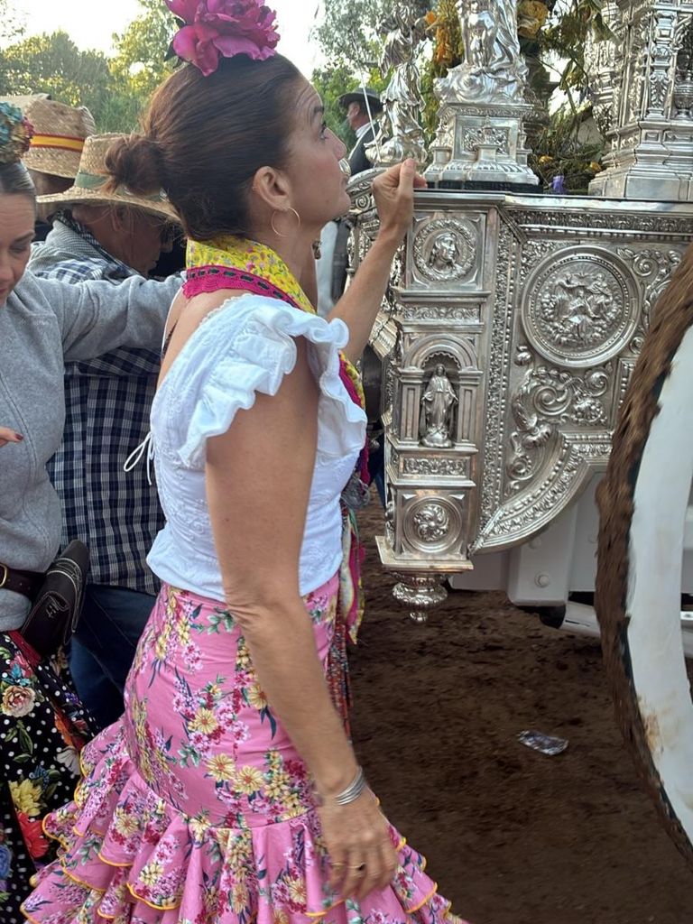 Samantha Vallejo-Nágera en El Rocío