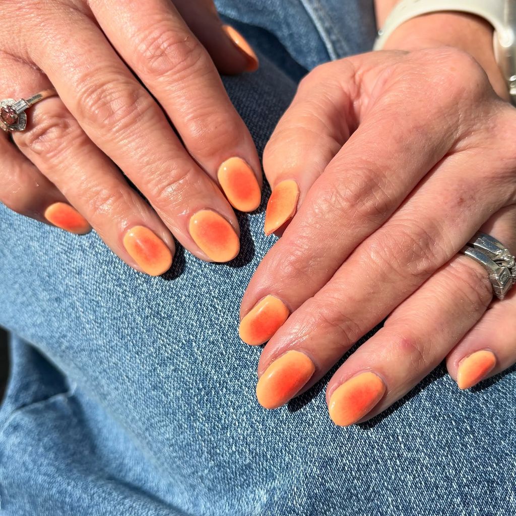 Manicura inspirada en el atardecer del Algarve