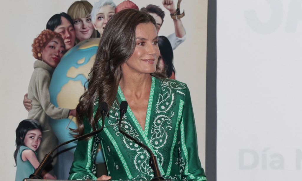 Reina Letizia en discurso