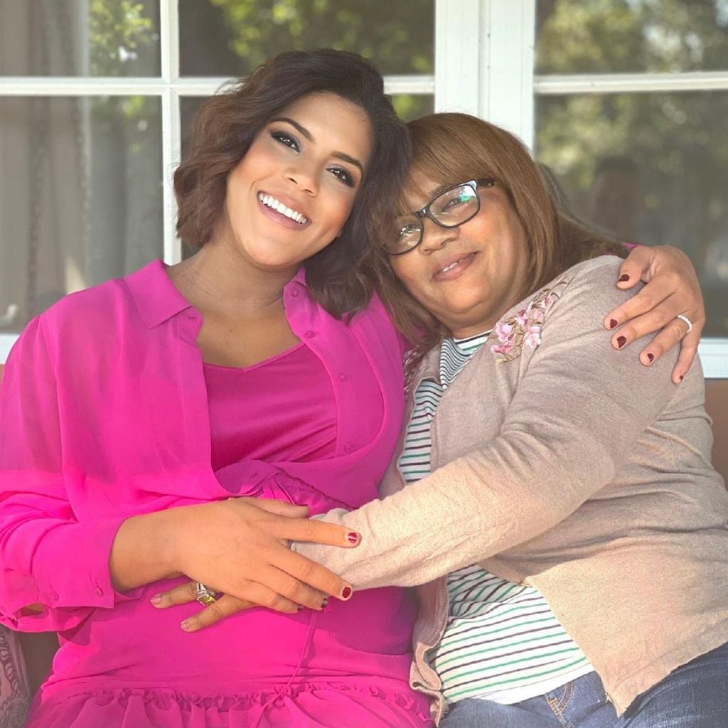 Francisca Lachapel y su mamá