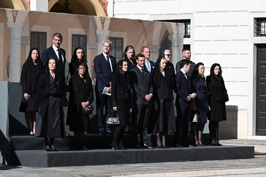 Los Grimaldi, al completo, para recibir al Papa León XIV en el Principado