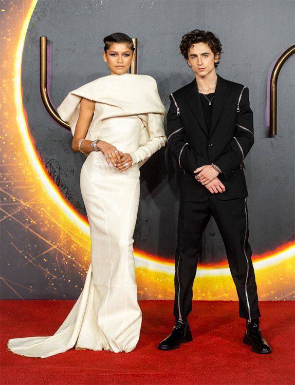 Zendaya y Timothée Chalamet