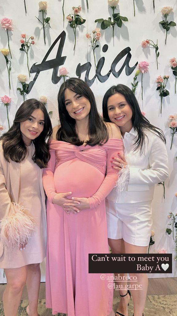Ana Brenda Contreras celebra el baby shower de su hija, Aria 