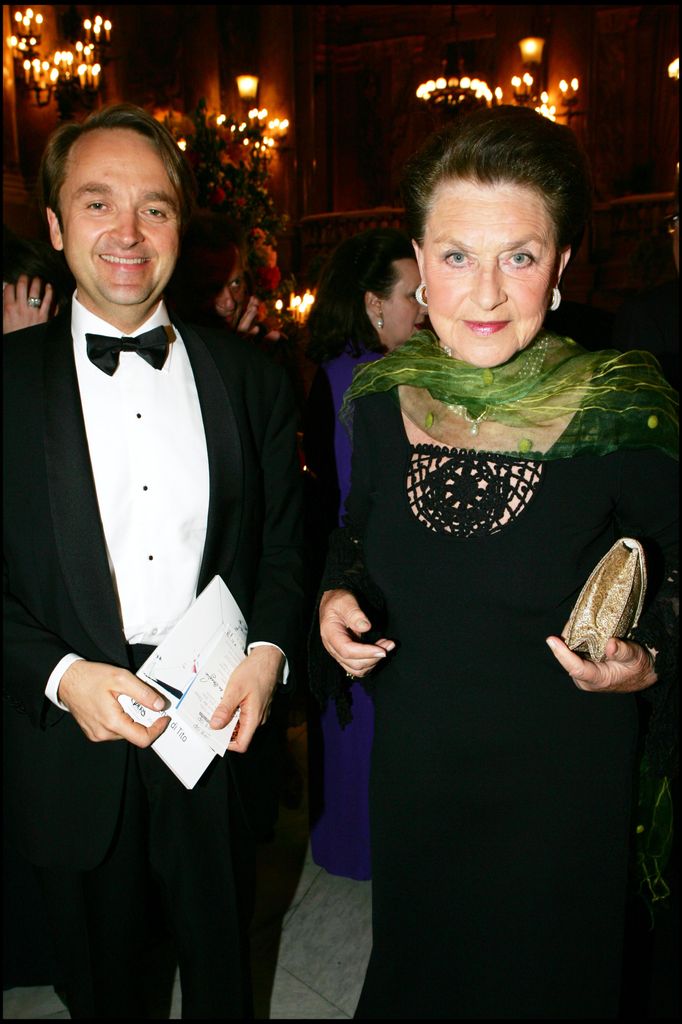 Jeanne-Marie de Borglie en una fiesta