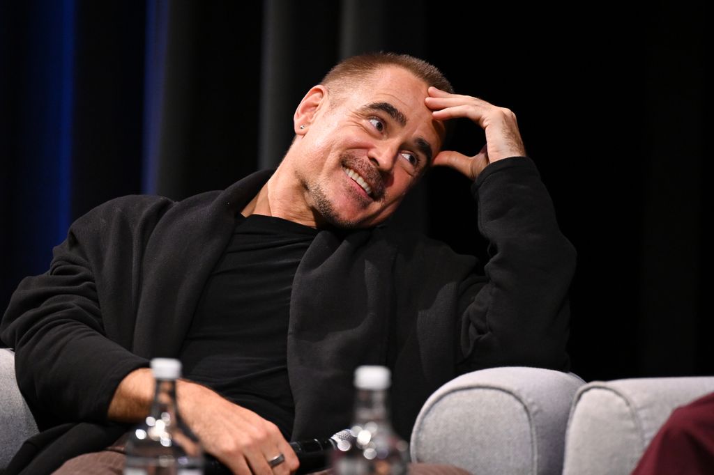 Colin Farrell después de los BAFTA en la proyección de 'The Slightest Touch' 