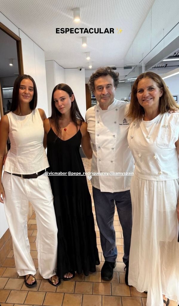 Victoria Federica con look blanco