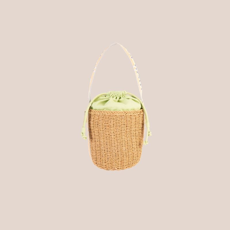 minibolso de rafia