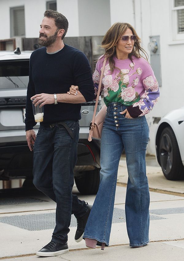 Jennifer Lopez junto a Ben Affleck