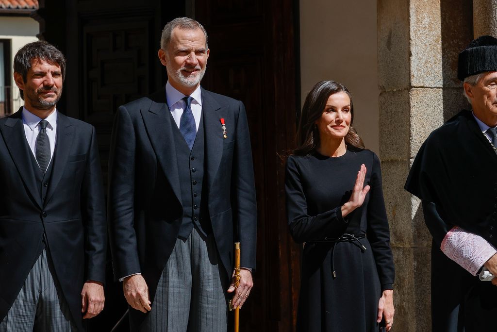 LOS REYES PRESIDEN LOS PREMIOS MIGUEL DE CERVANTES 2025 a Alvaro Pombo
