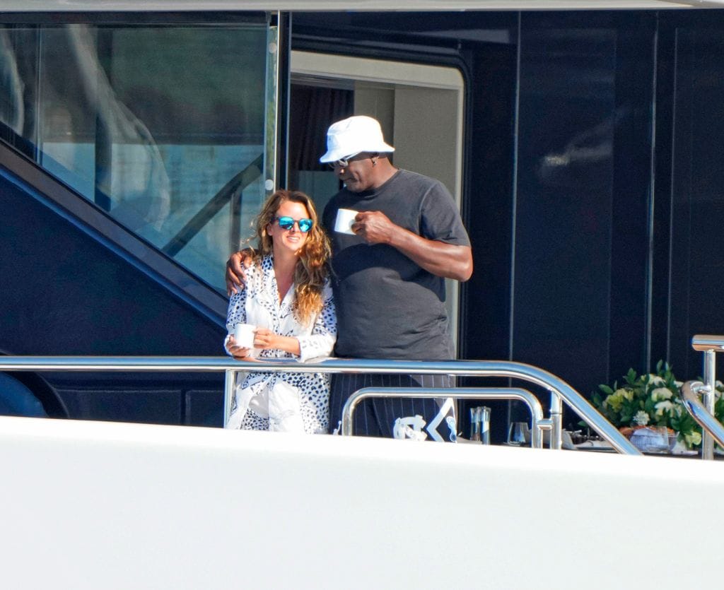 Michael Jordan e Yvette Prieto