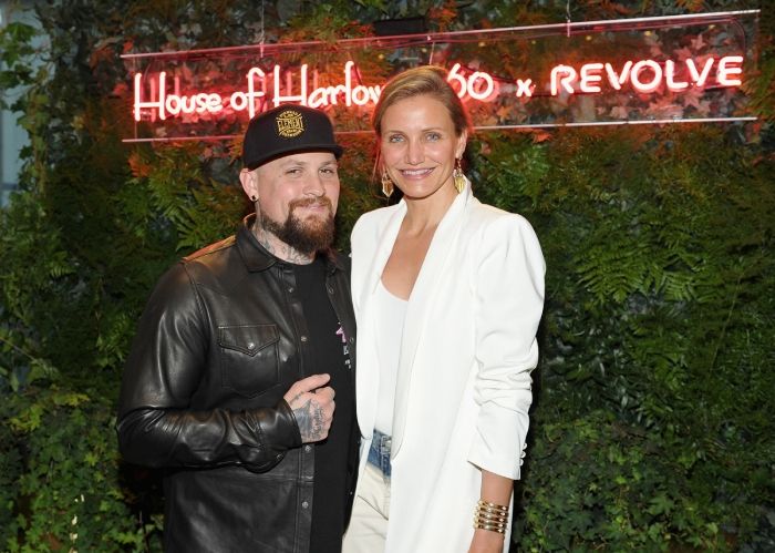 Cameron Diaz está casada con el músico Benjamin Madden, con quien tiene dios hijos: Radixx y Cardinal