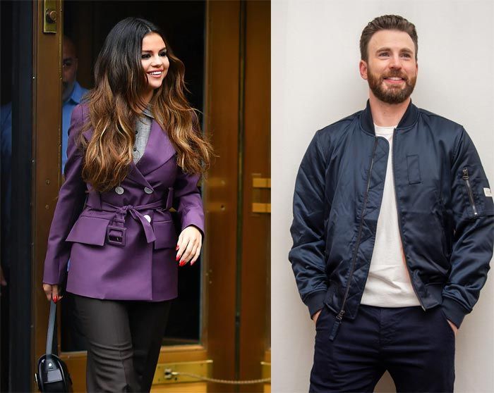 Selena Gomez y Chris Evans