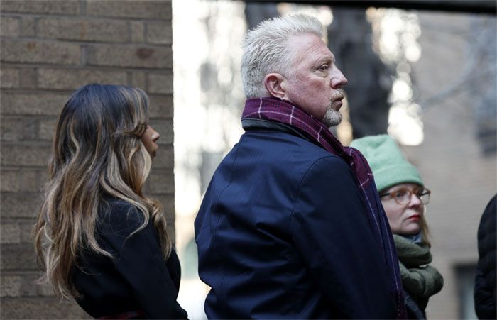 Boris Becker y Lilian de Carvalho Monteiro