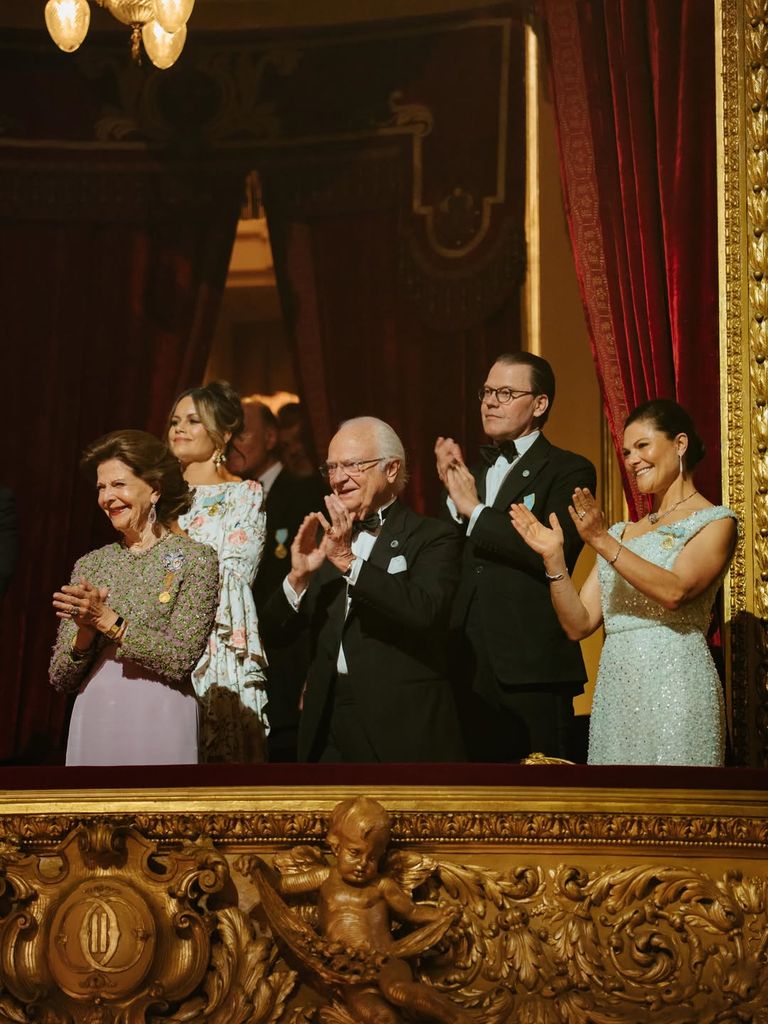 La celebración de las bodas de oro de los Reyes de Suecia