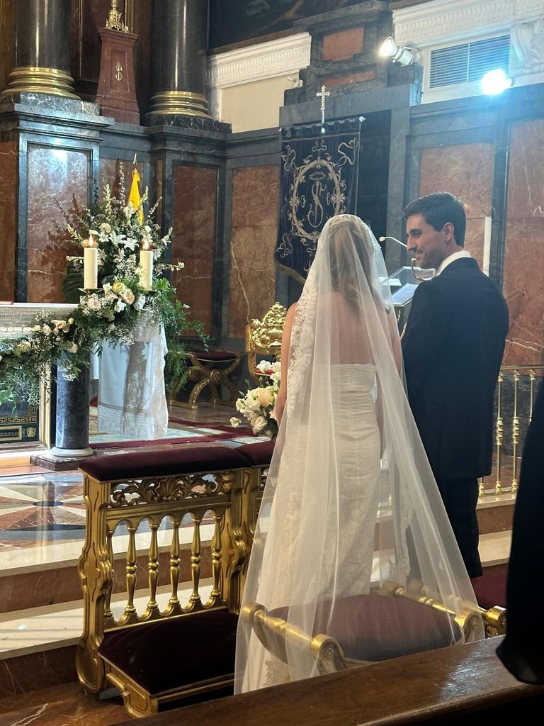 La baronesa Leonie von Ungern-Sternberg con su marido, Ricardo