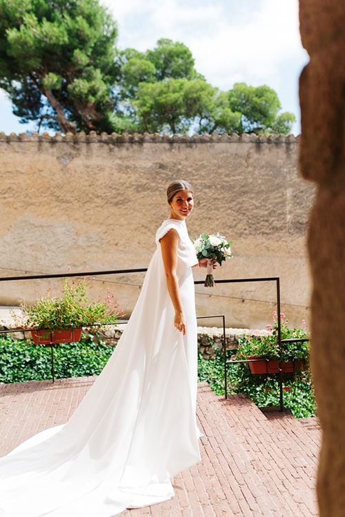 Ramo de novia blanco