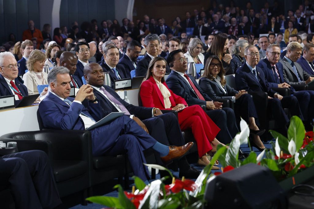 La reina Letizia  en el Día Mundial de la Alimentación de la FAO