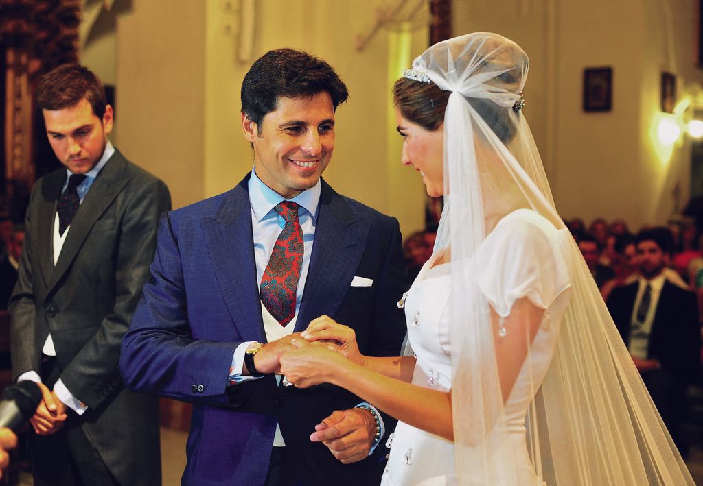 La boda religiosa de Lourdes Montes y Francisco Rivera en Sevilla (12 de julio de 2014).