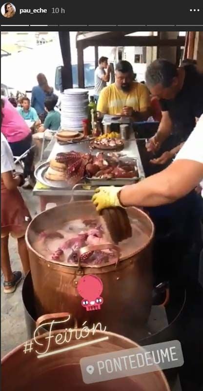 ¿Me quiere? Paula Echevarría cambia las sardinas por el pulpo y deshoja la margarita en Galicia