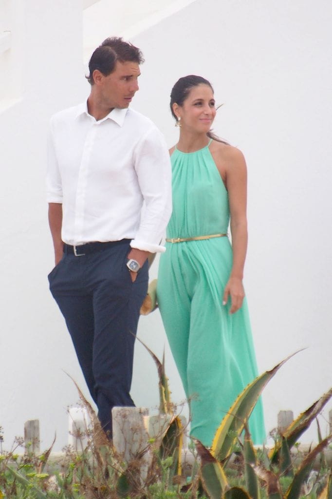Rafa Nadal y Mery Perelló