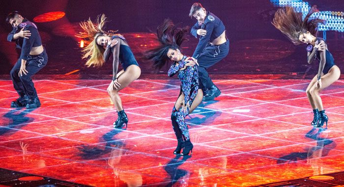  Eurovisión: así vive Chanel los minutos previos a su actuación 