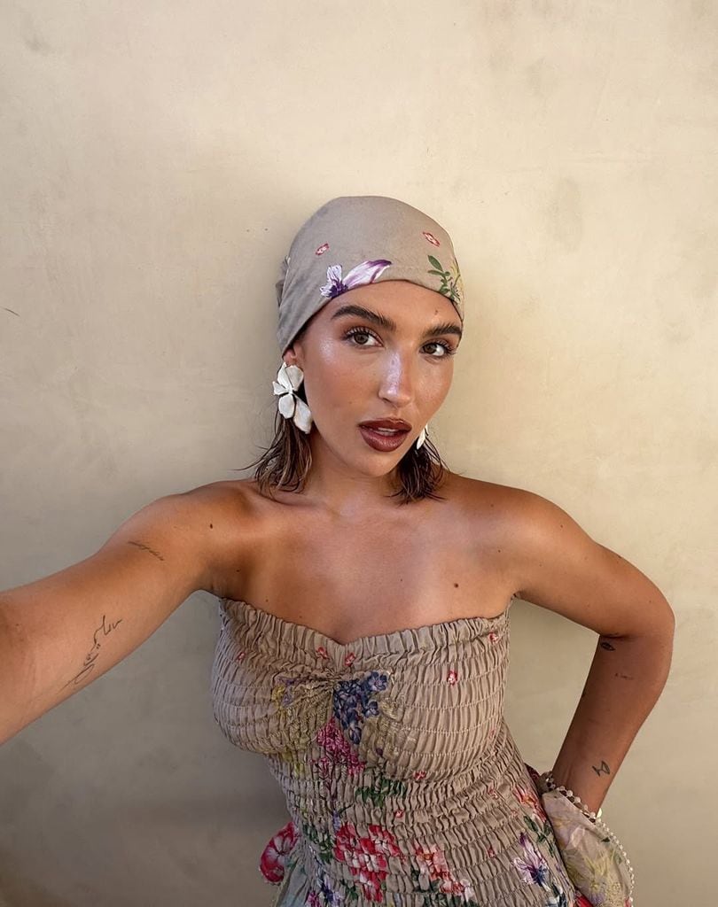 Alba Díaz con vestido de Charo Ruiz Ibiza en Bali